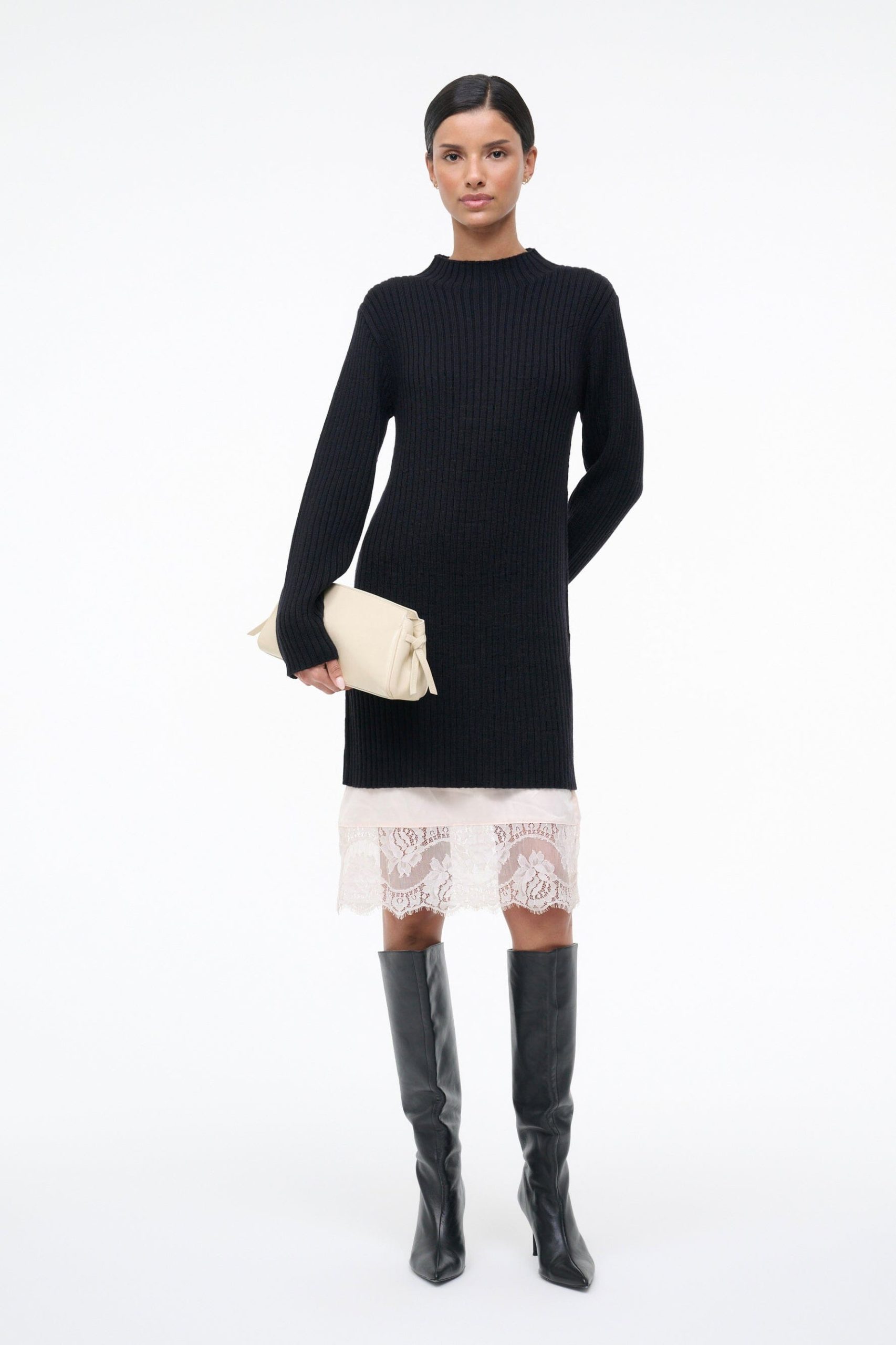 MAUDE CONVERTIBLE CLUTCH | CREAM - Image 2