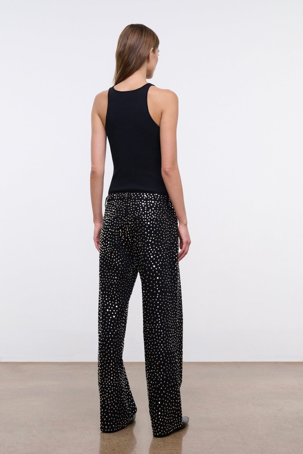 GUS RELAXED JEAN | STUDDED BLACK - Image 3