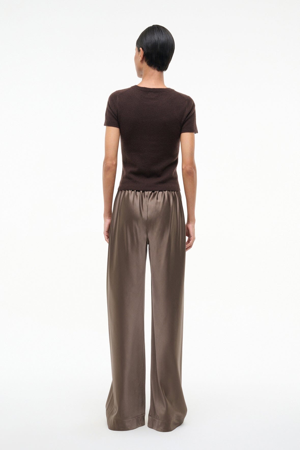 STROLL SILK PANT | TRUFFLE - Image 3