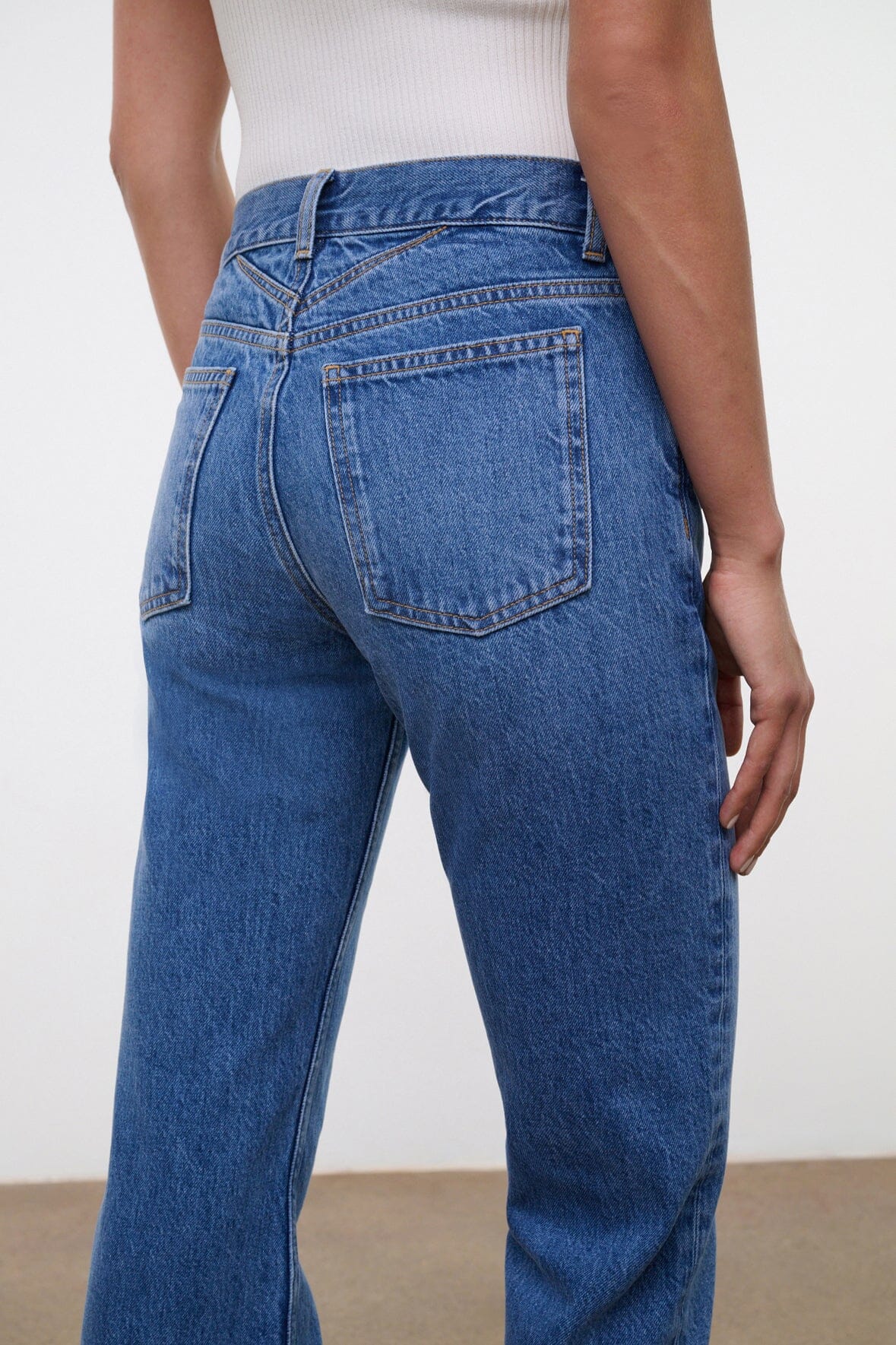 TEDDY STRAIGHT JEAN | VINTAGE WASH - Image 4