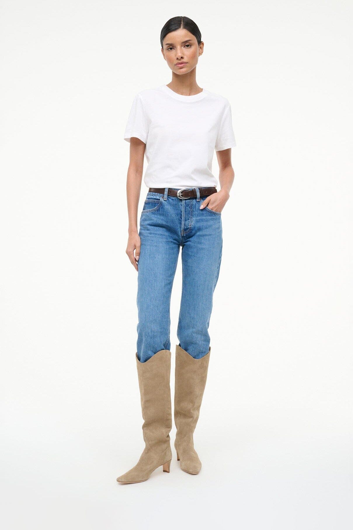 WESTERN WALLY BOOT | DUNE SUEDE - Image 2