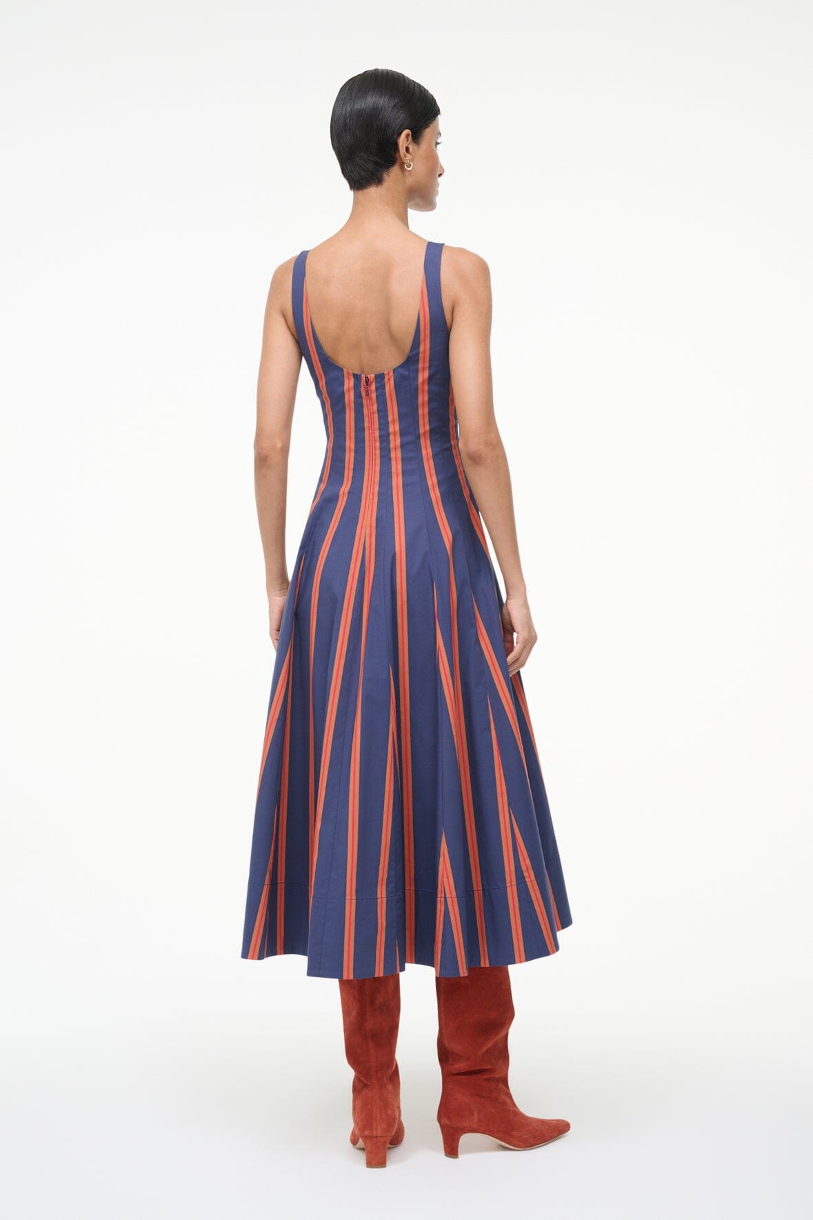 WELLS DRESS | RAILROAD STRIPE - Image 3