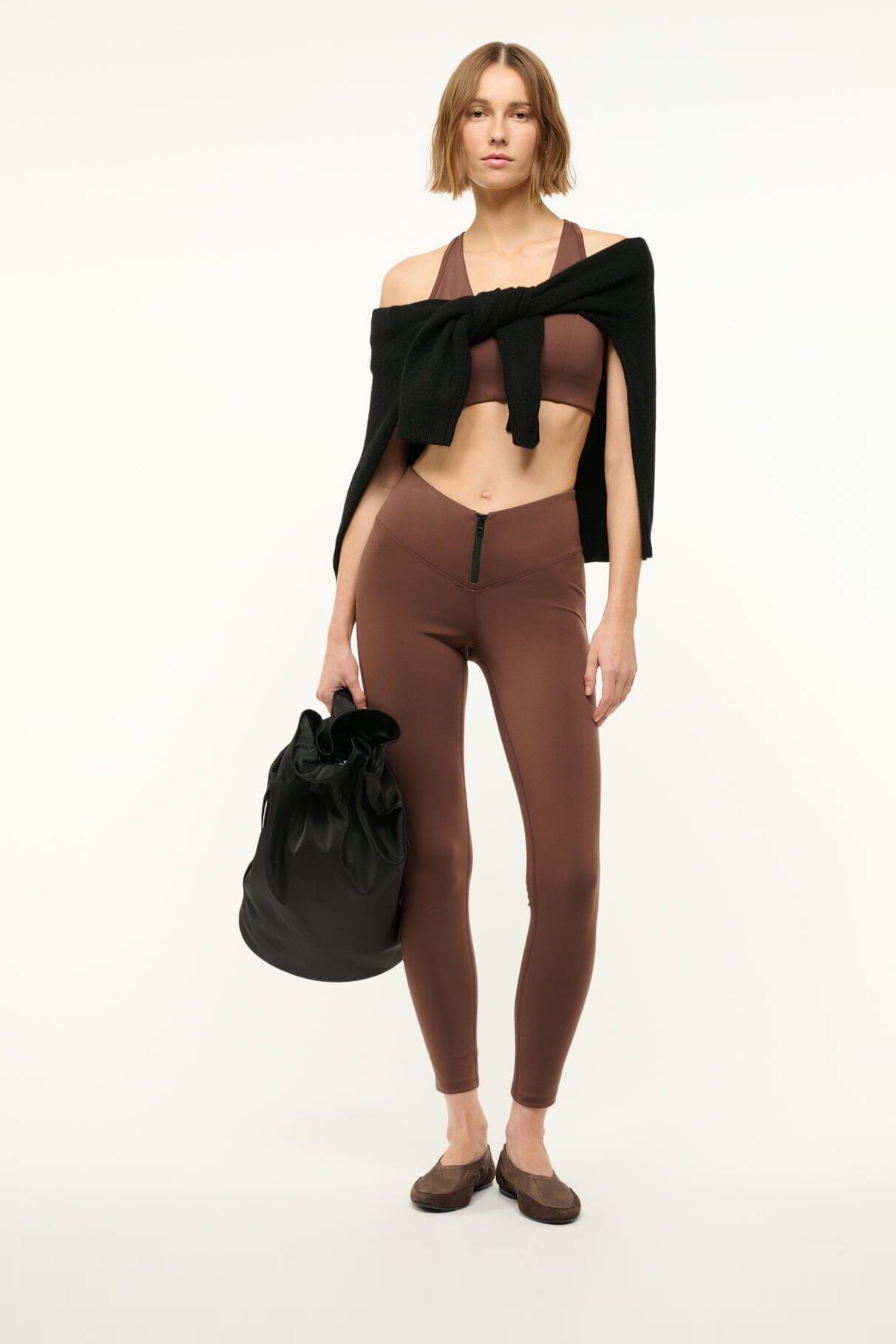 ALBA SPORT BALLET FLAT | ESPRESSO - Image 2