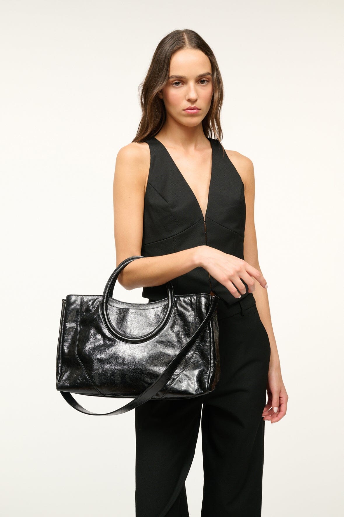 MAUDE SATCHEL | BLACK - Image 2