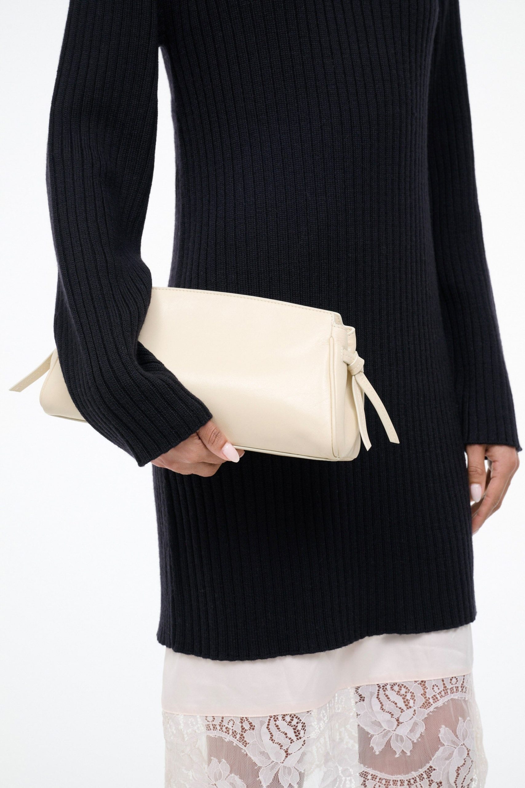 MAUDE CONVERTIBLE CLUTCH | CREAM - Image 7