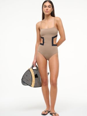 HAIKU ONE PIECE | TAUPE BLACK