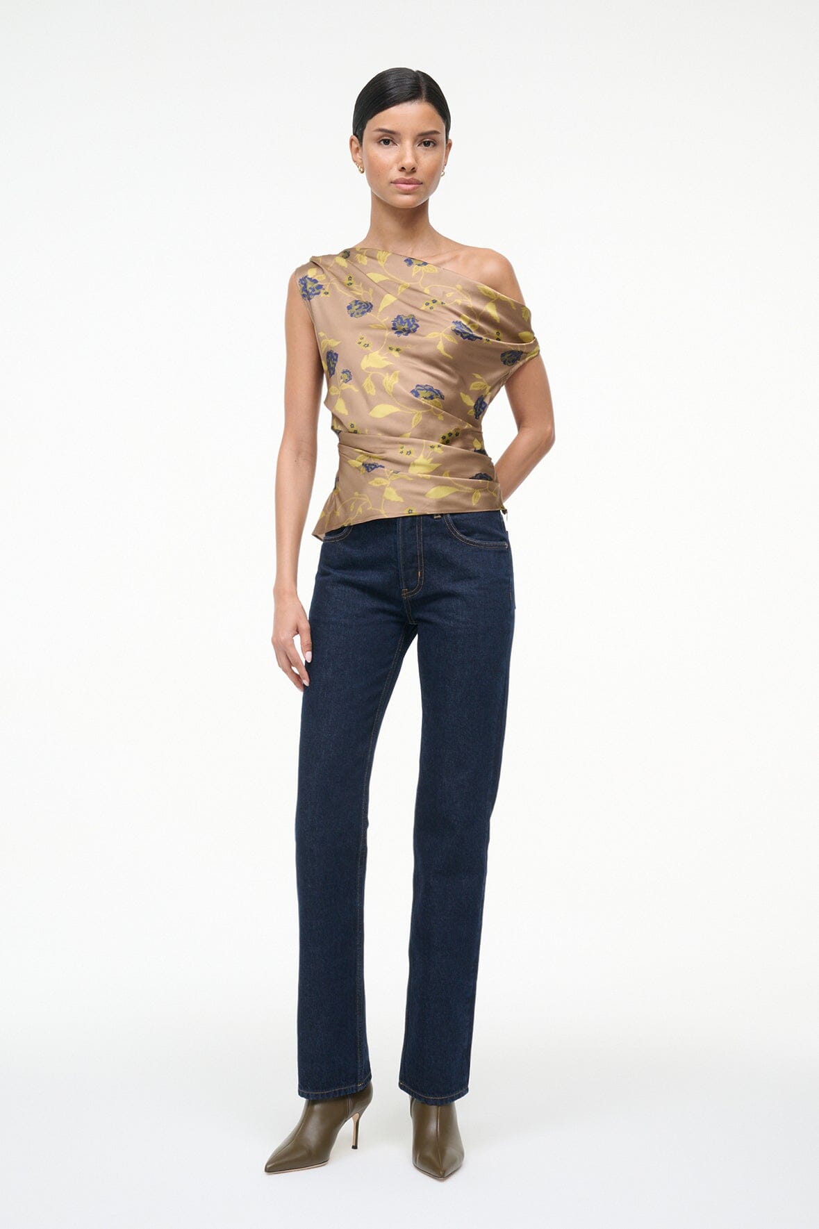 PHARE SILK TOP | VINTAGE FLORAL - Image 5
