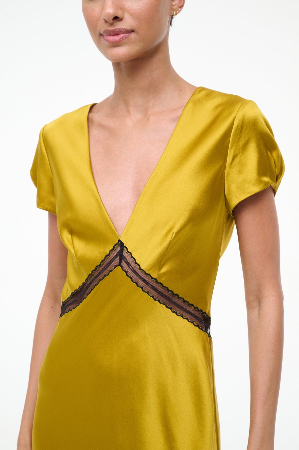 SAB SILK DRESS | TURMERIC - Image 5