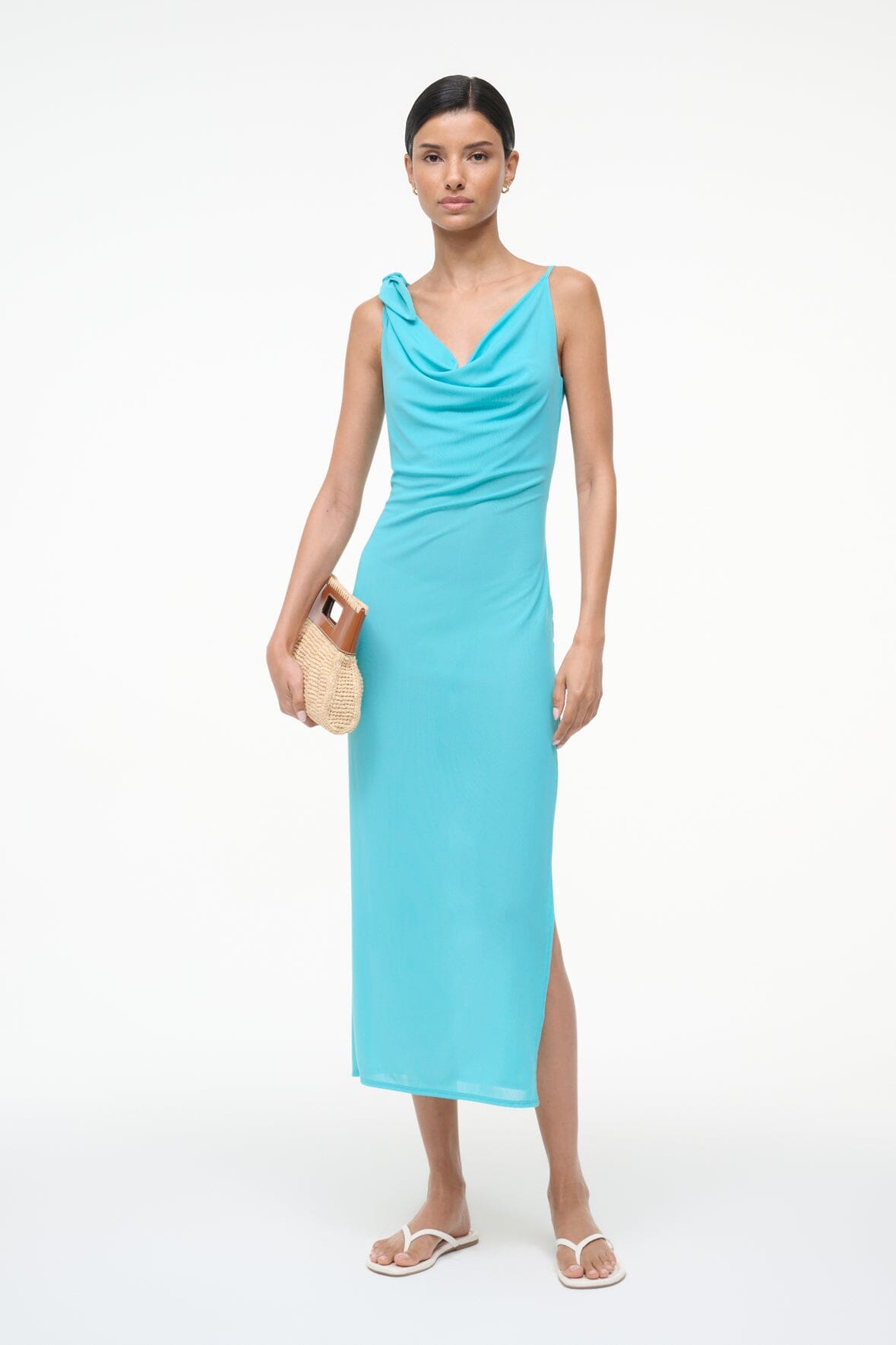 VIENNA COVERUP DRESS | TEAL