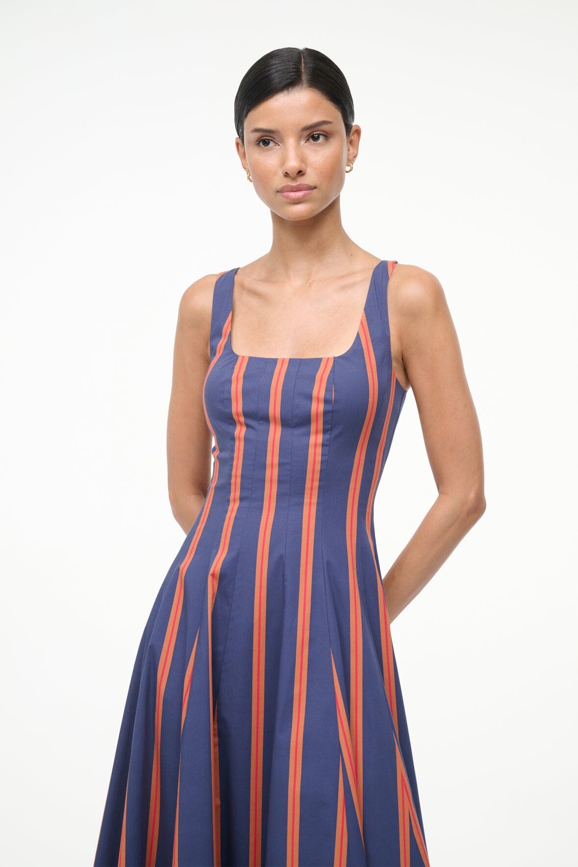 WELLS DRESS | RAILROAD STRIPE - Image 2