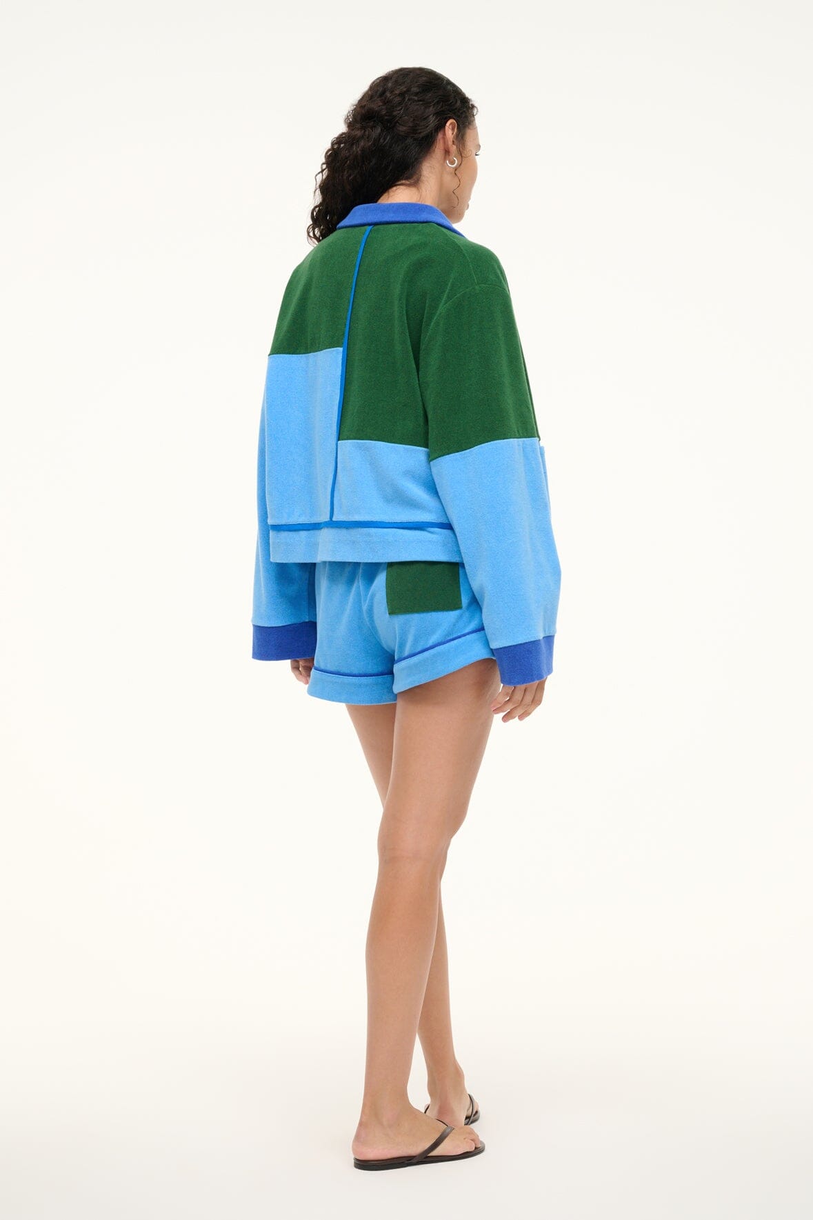 CARLI JACKET | DEEP SEA JUNGLE SKY - Image 4