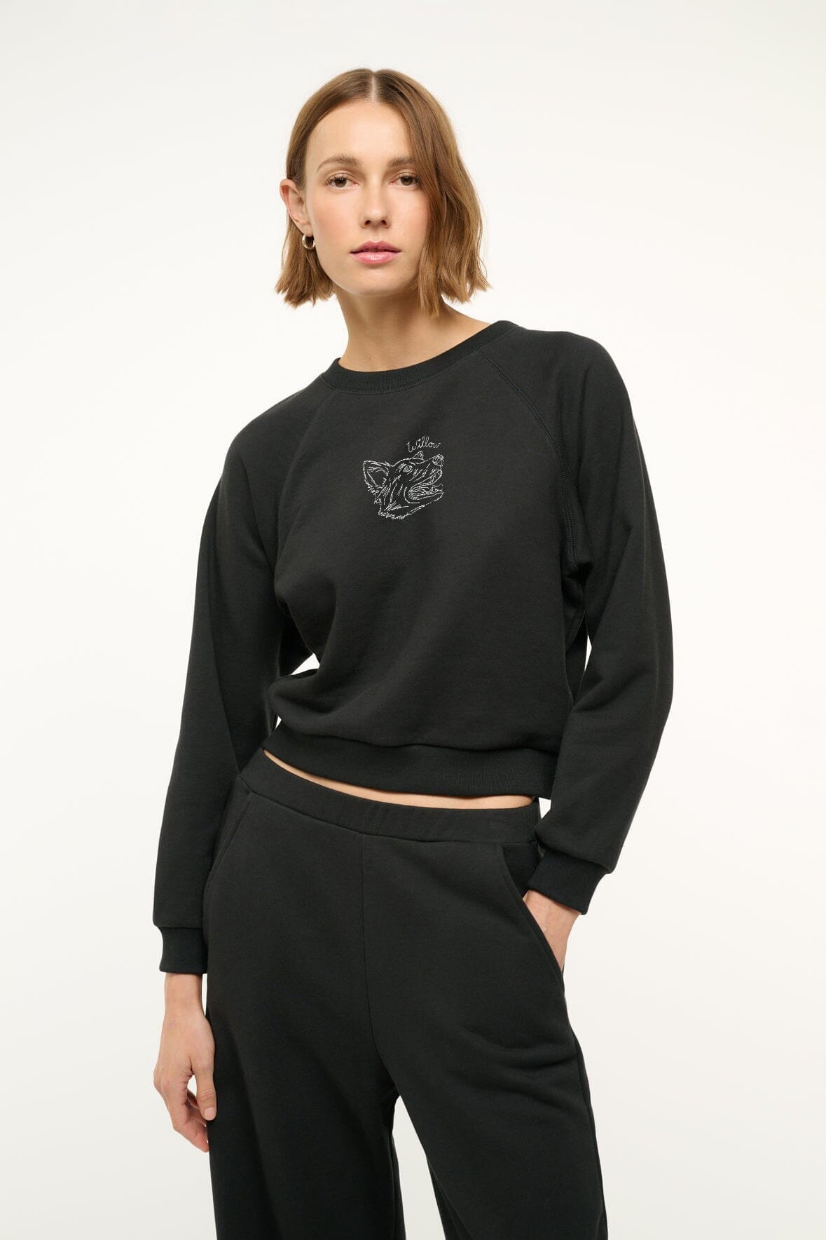 CUSTOM STAUD x C.BONZ ENDURANCE SWEATSHIRT | BLACK - Image 3