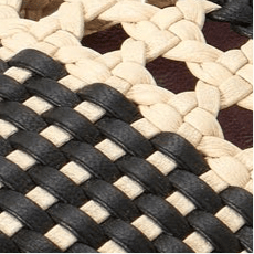 NELL CROCHET BALLERINA | CREAM BLACK - Image 8