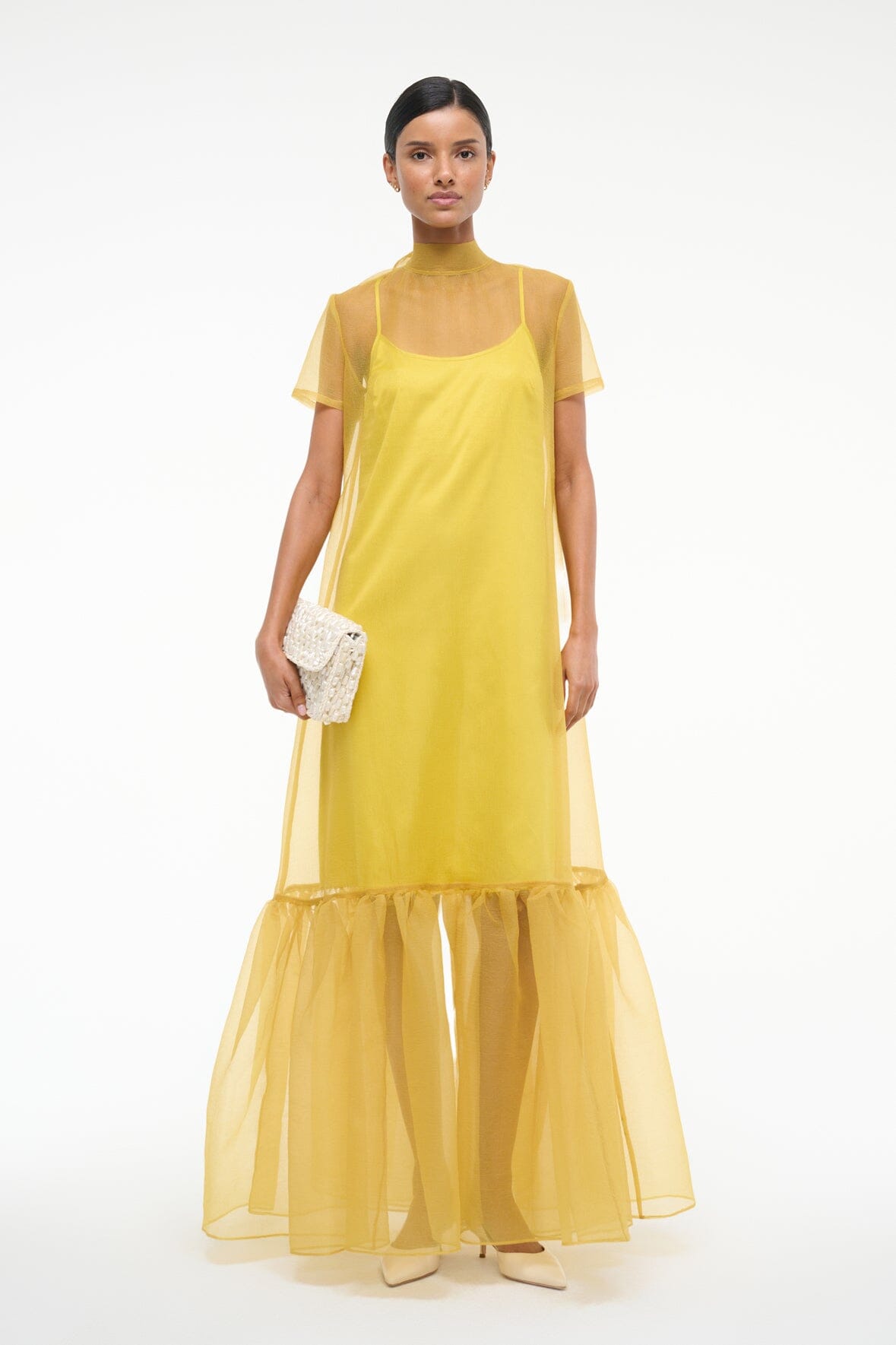 CALLUNA DRESS | CHARTREUSE - Image 5