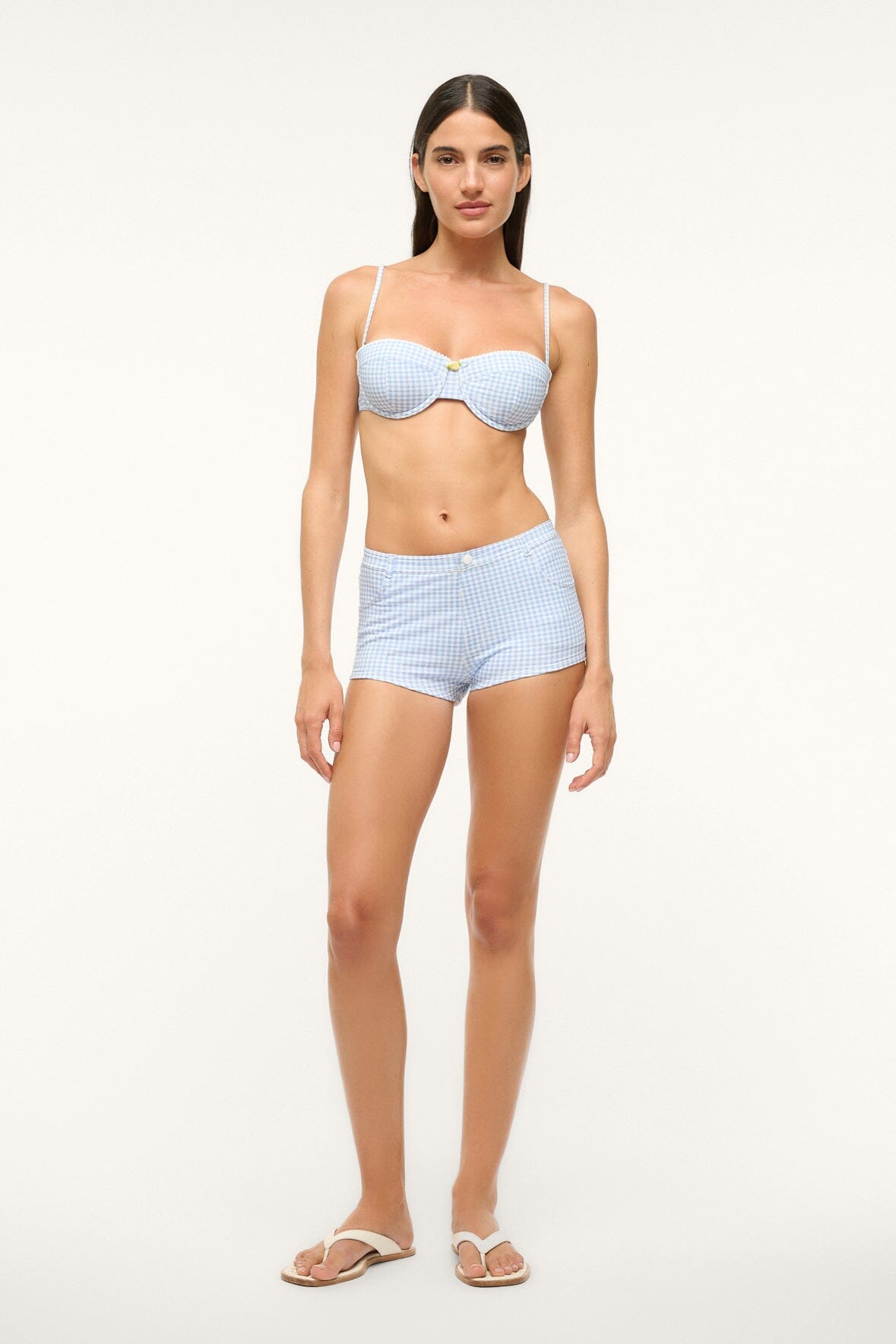 COD BIKINI BOTTOM | SKY MICRO CHECK - Image 2