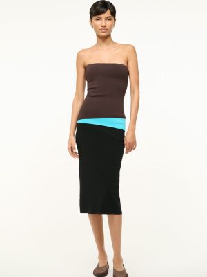 LA SERENA DRESS | EARTH AQUA BLACK
