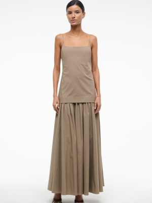 ARI DRESS | TAUPE