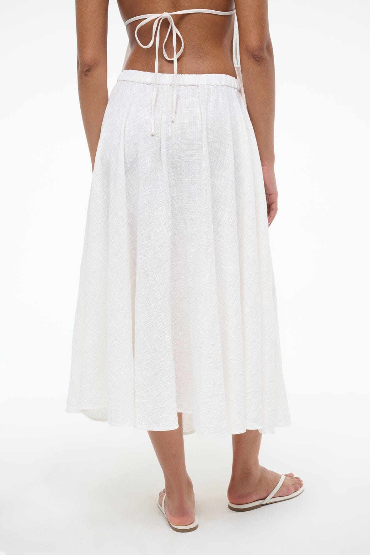 CARLA COVERUP SKIRT | BUTTERCREAM - Image 4