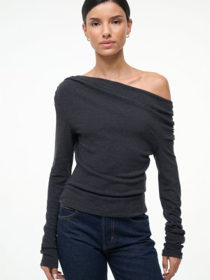 PHILOMENA TOP | CHARCOAL