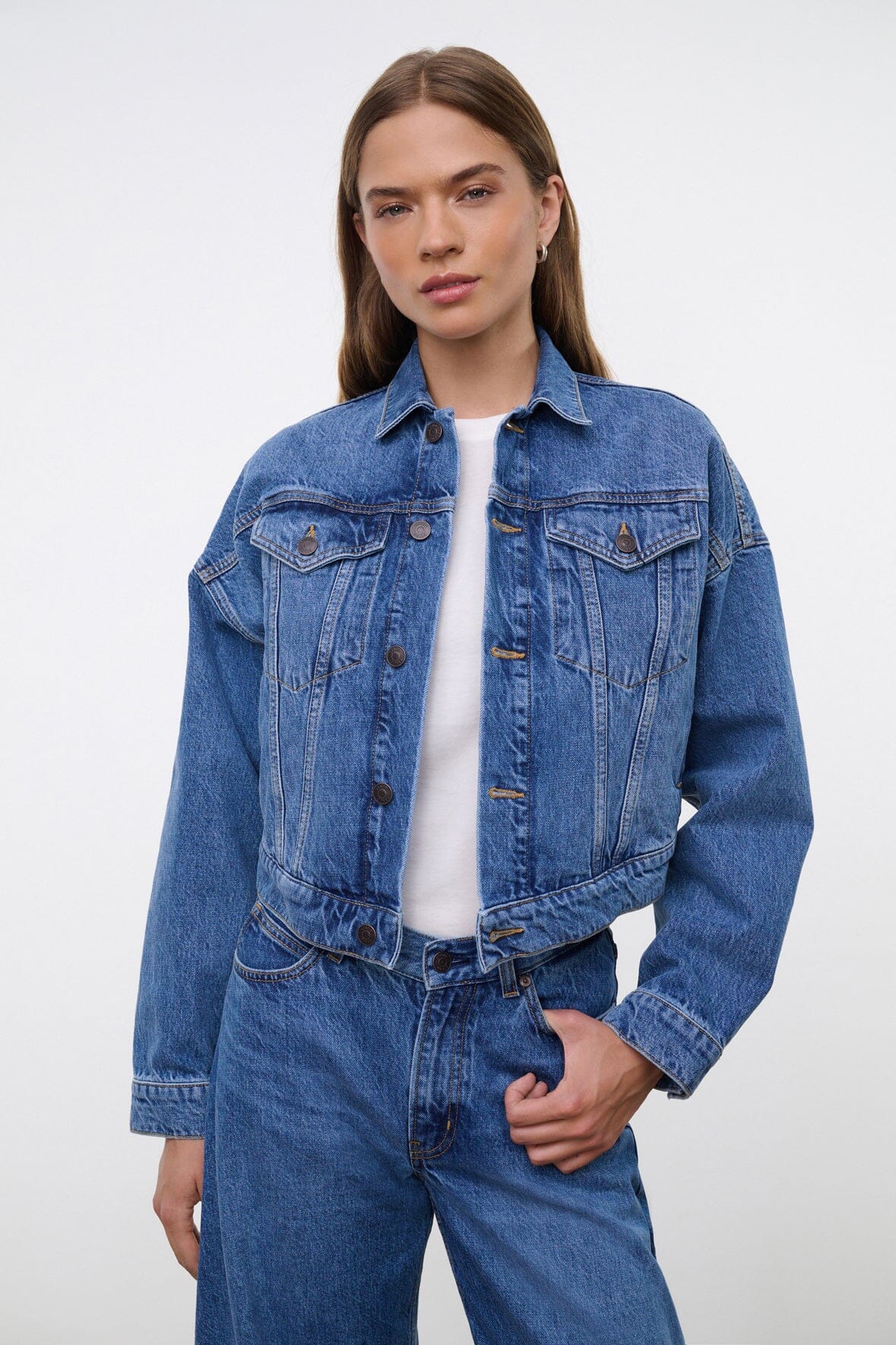 GLEN DENIM JACKET | VINTAGE WASH - Image 2