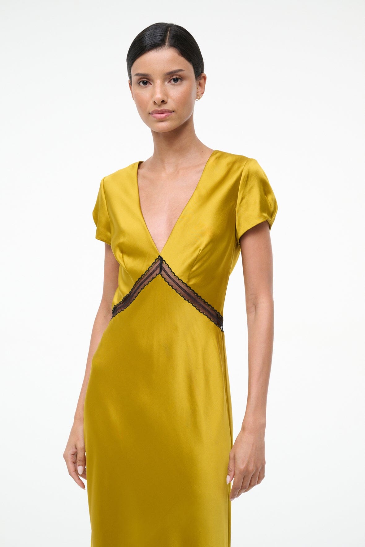 SAB SILK DRESS | TURMERIC - Image 2