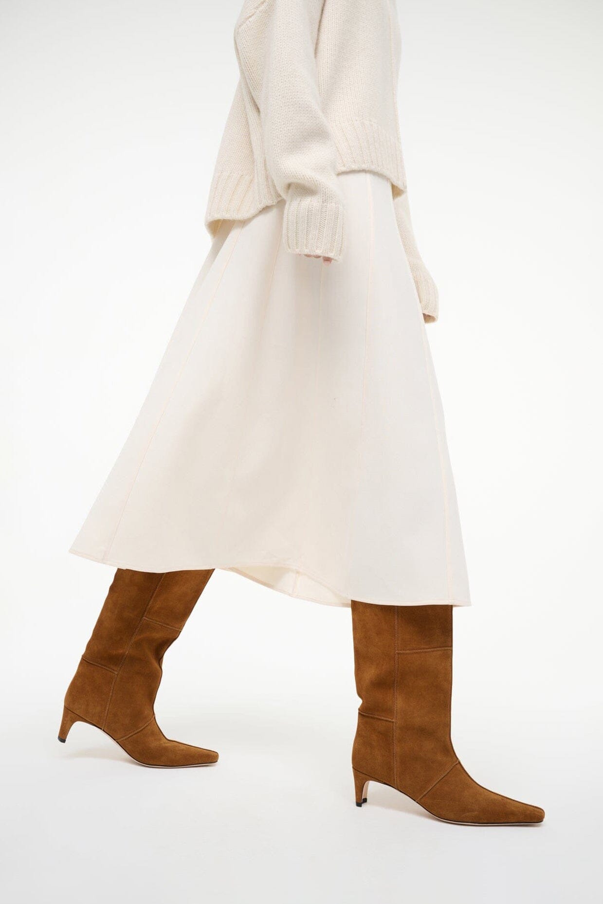 WALLY BOOT | PATCHWORK TAN SUEDE - Image 2