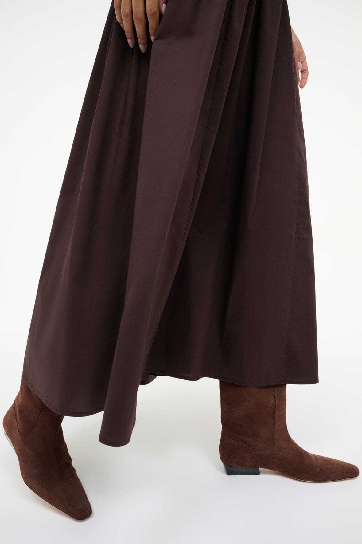 WALLY FLAT BOOT | MAHOGANY SUEDE - Image 4