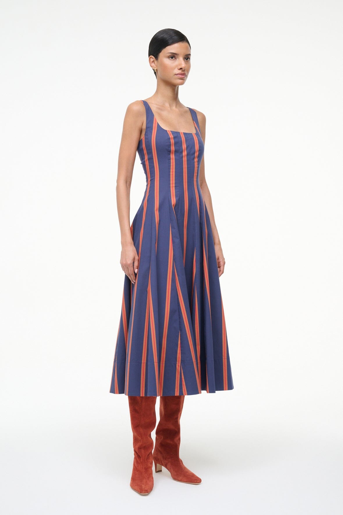 WELLS DRESS | RAILROAD STRIPE - Image 4