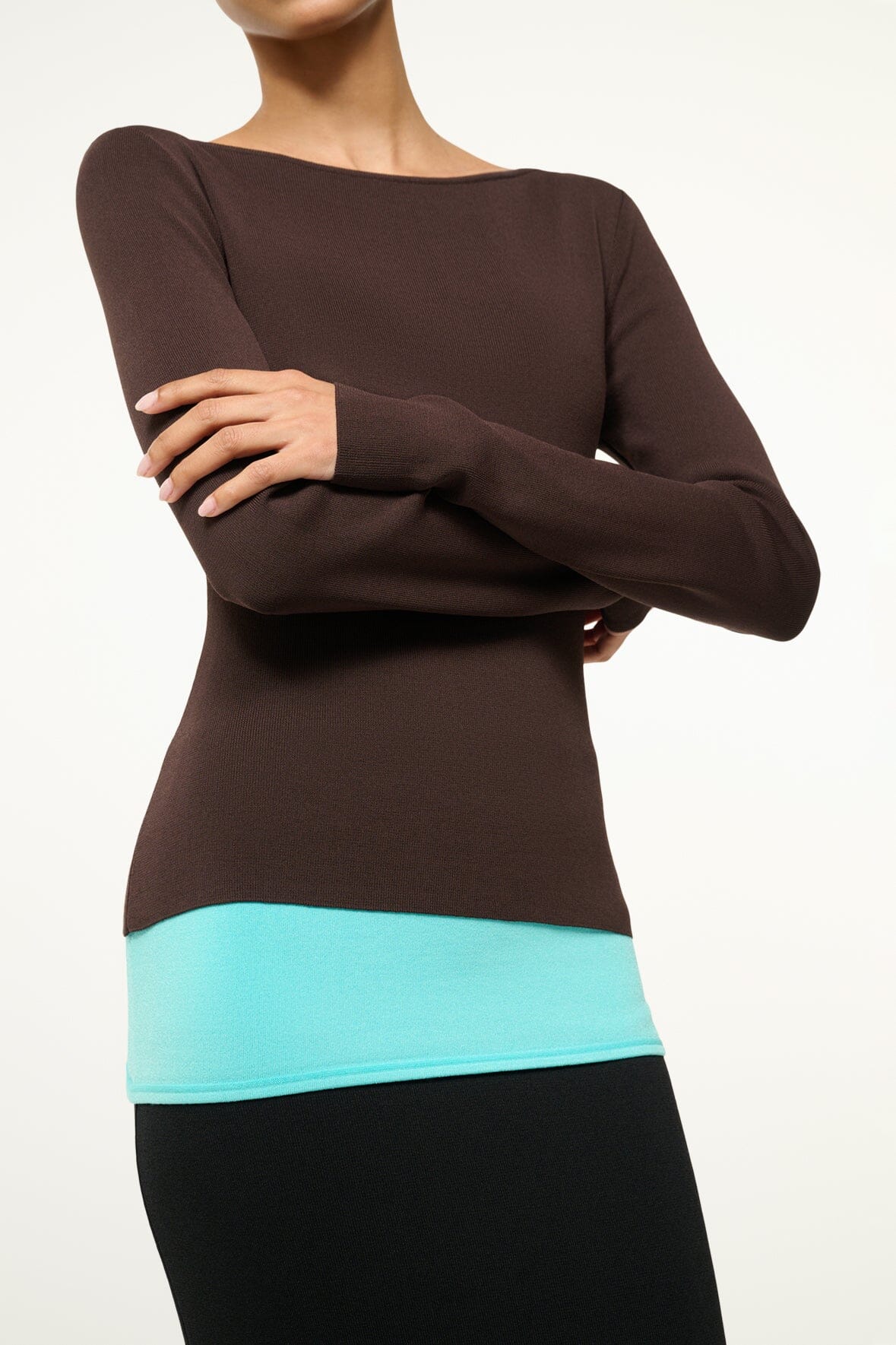 CARILO DRESS | EARTH AQUA BLACK - Image 4