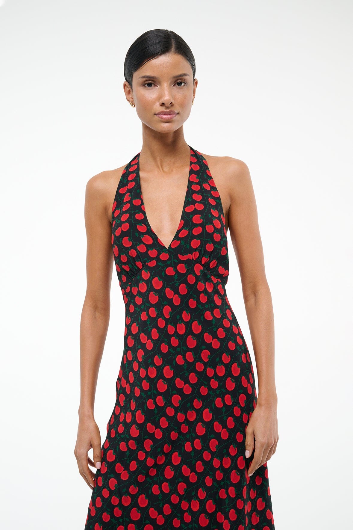 LUCCA DRESS | ON THE VINE BLACK - Image 2