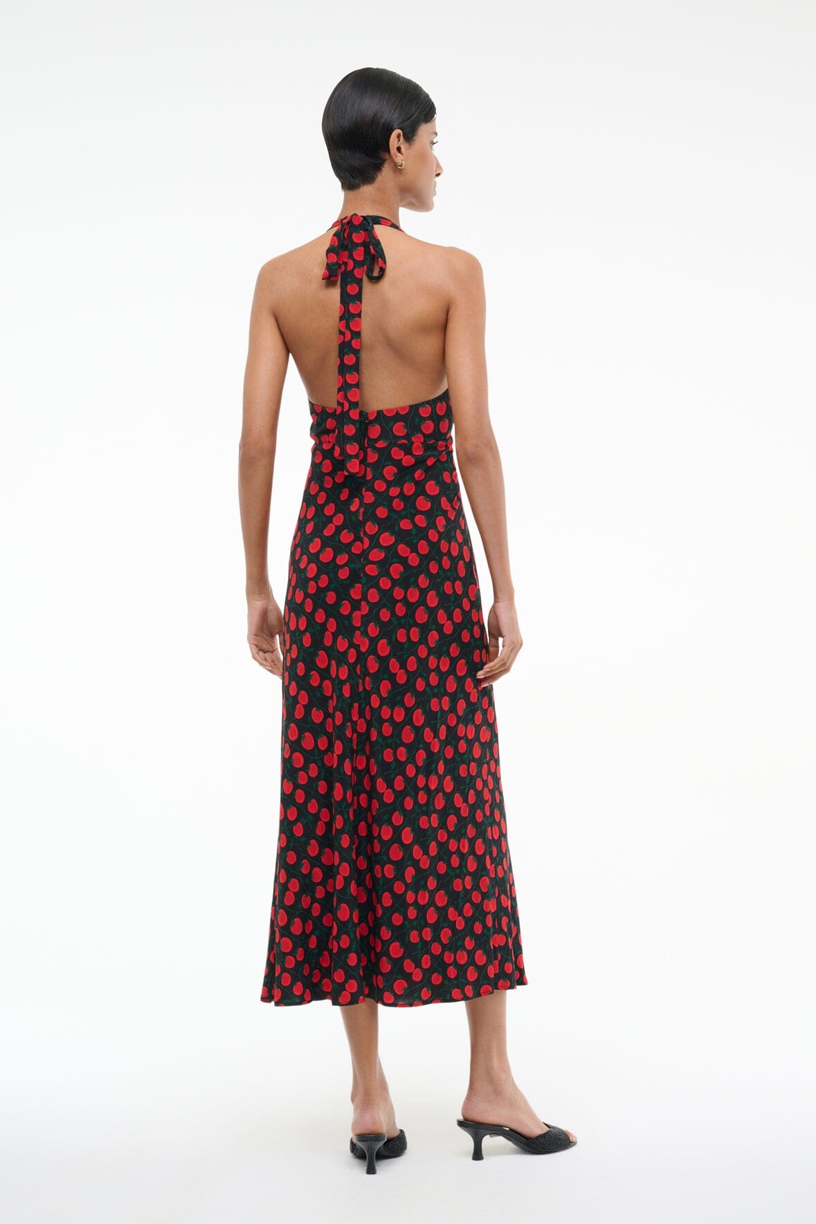 LUCCA DRESS | ON THE VINE BLACK - Image 4