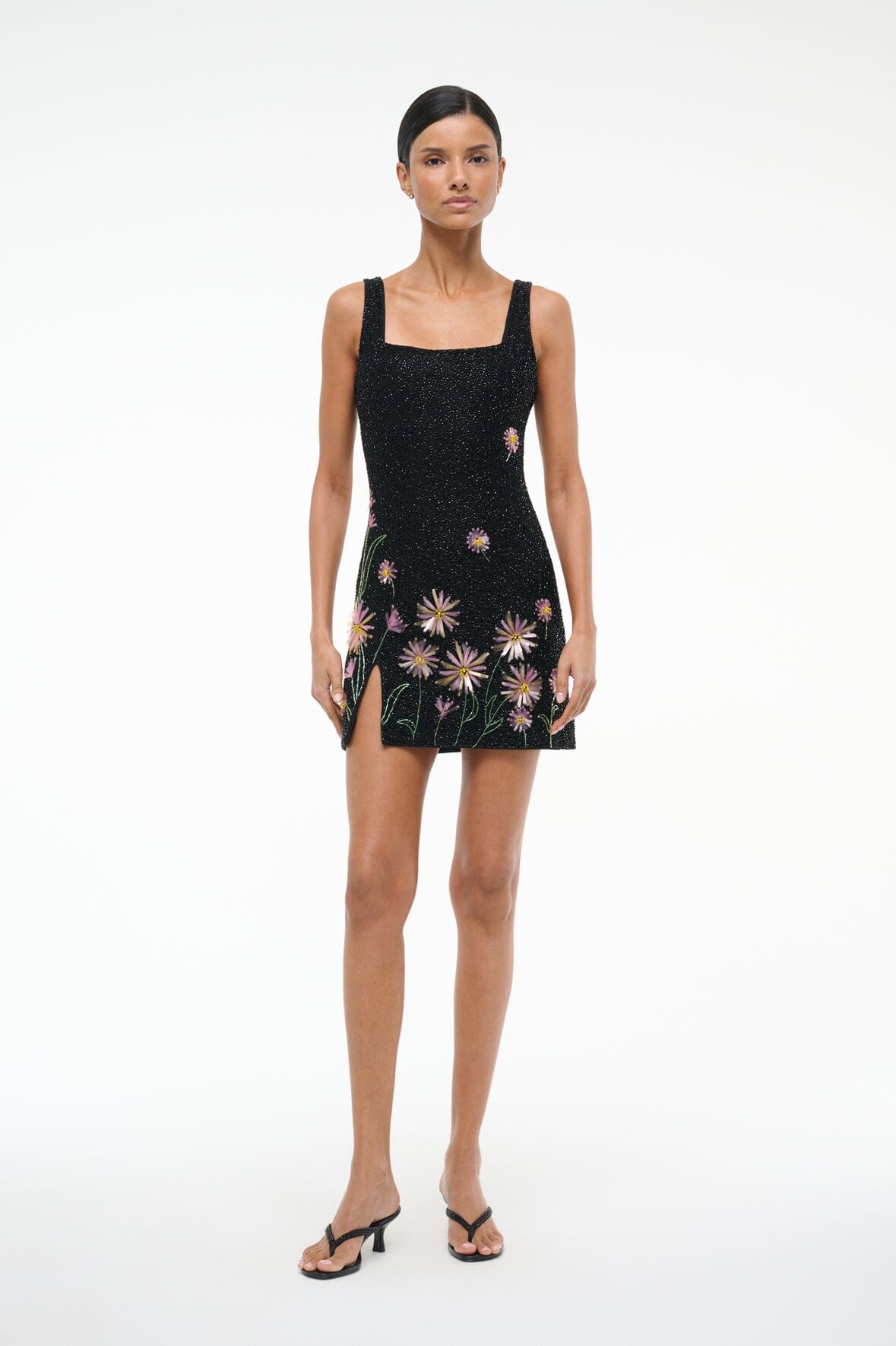 LE SABLE DRESS | DAHLIA DAYDREAM BLACK