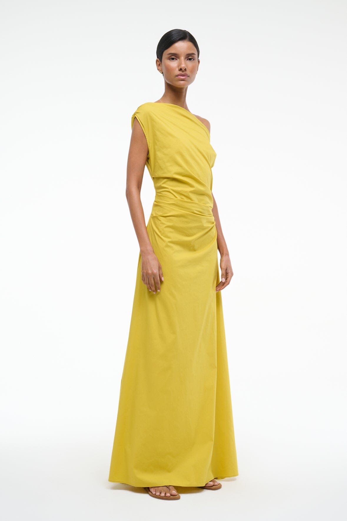MAXI PHARE DRESS | CHARTREUSE - Image 3