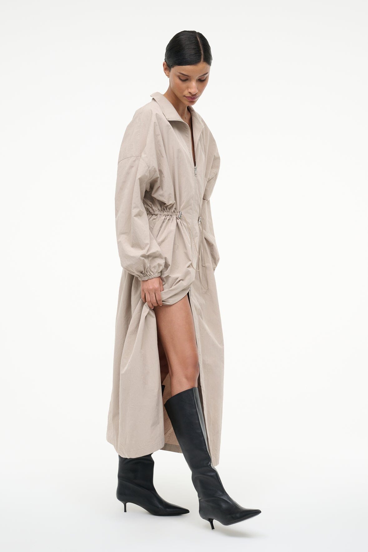 SEBASTIAN KITTEN HEEL BOOT | BLACK - Image 2