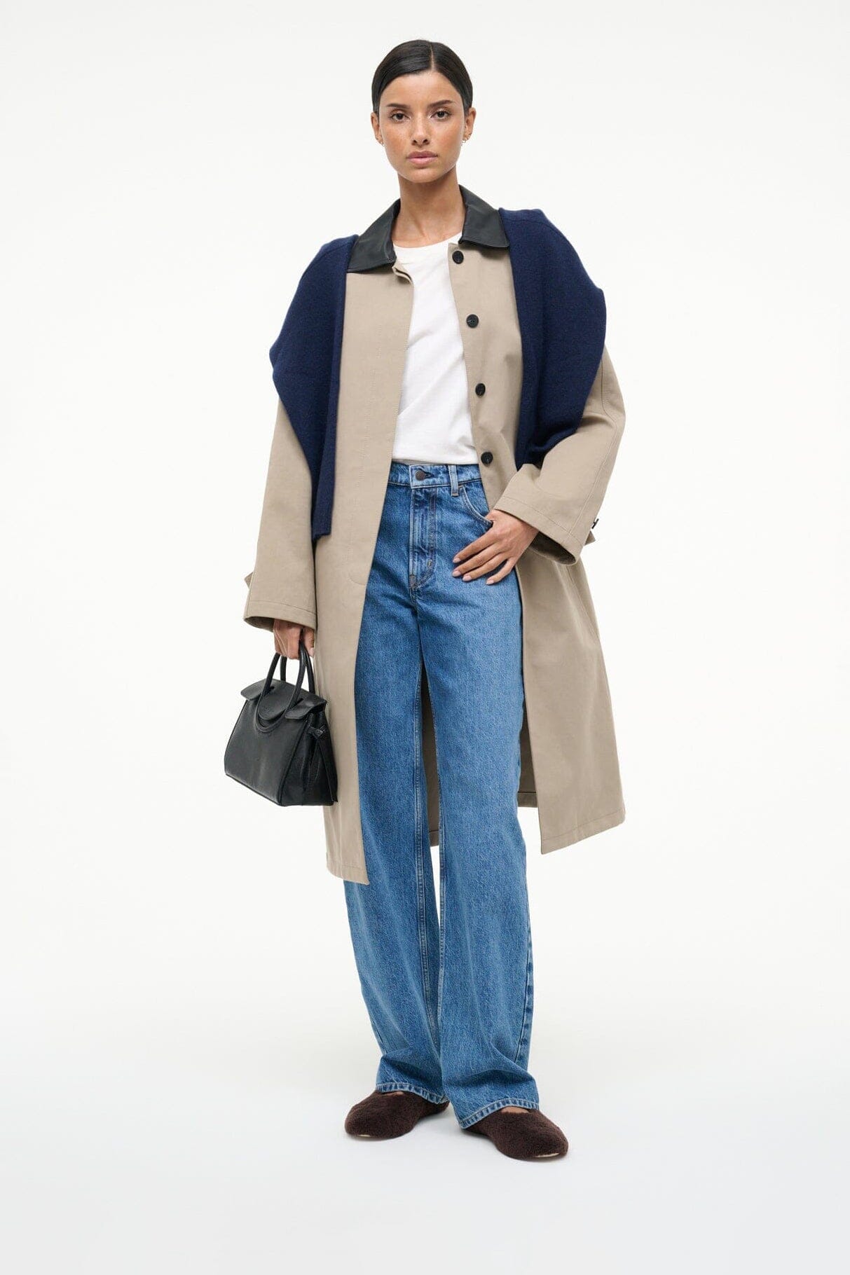 ALBA BALLET FLAT | ESPRESSO SHEARLING - Image 2