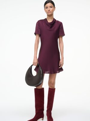 IRIS SILK DRESS | SYRAH