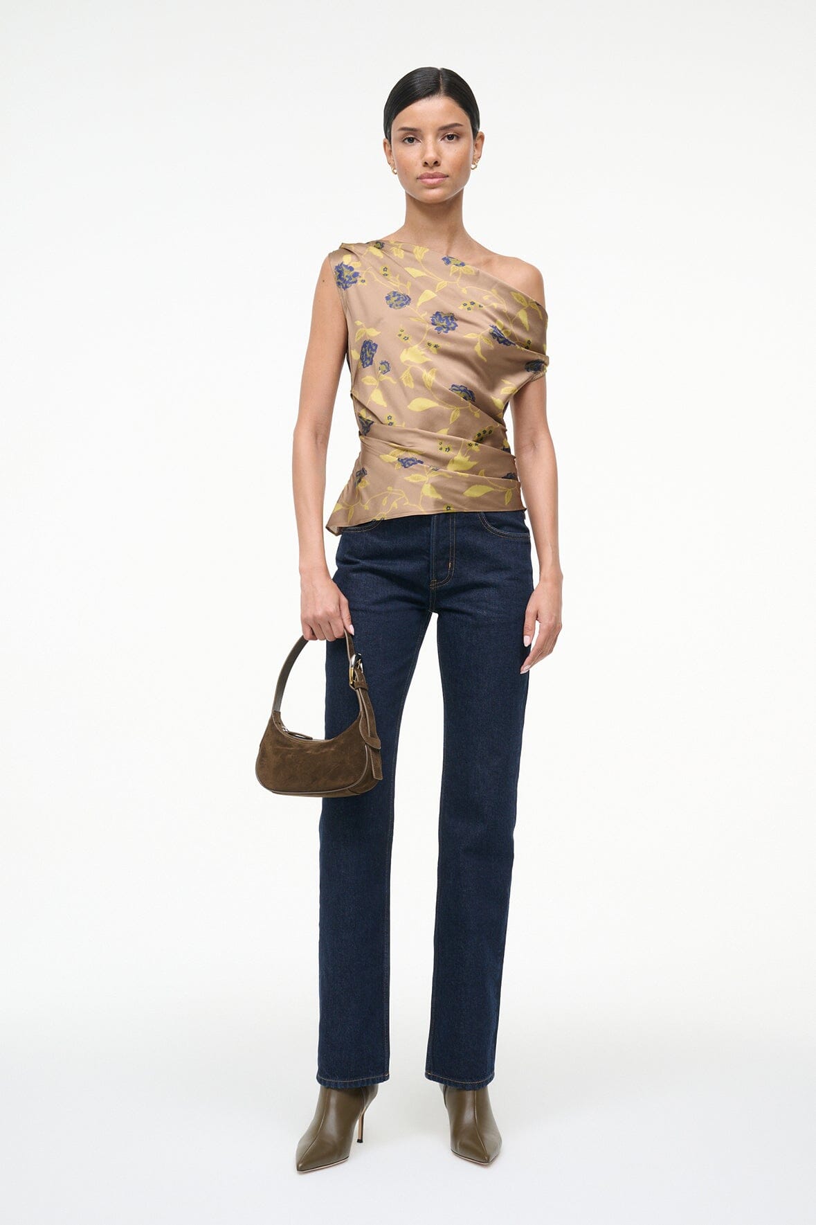 PHARE SILK TOP | VINTAGE FLORAL - Image 2