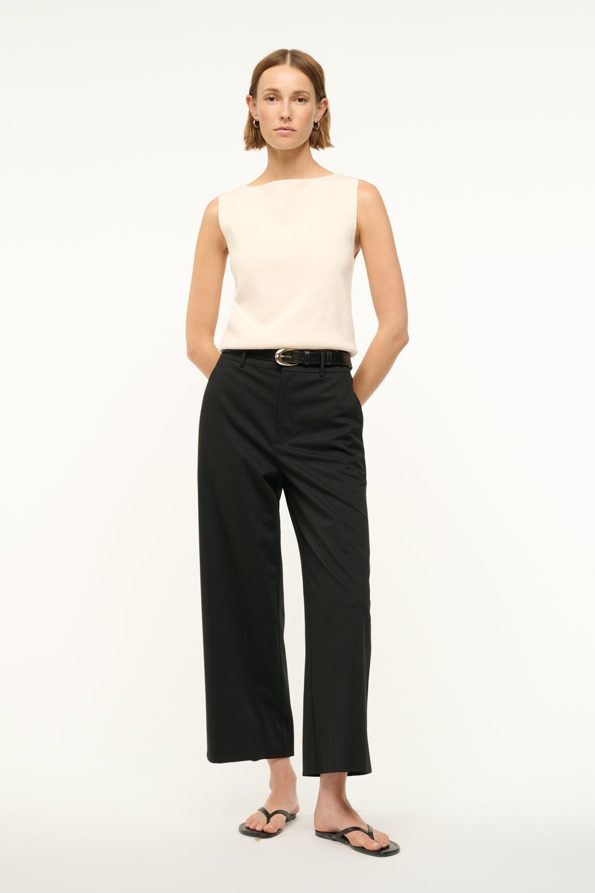 CROPPED PRINCE PANT | BLACK