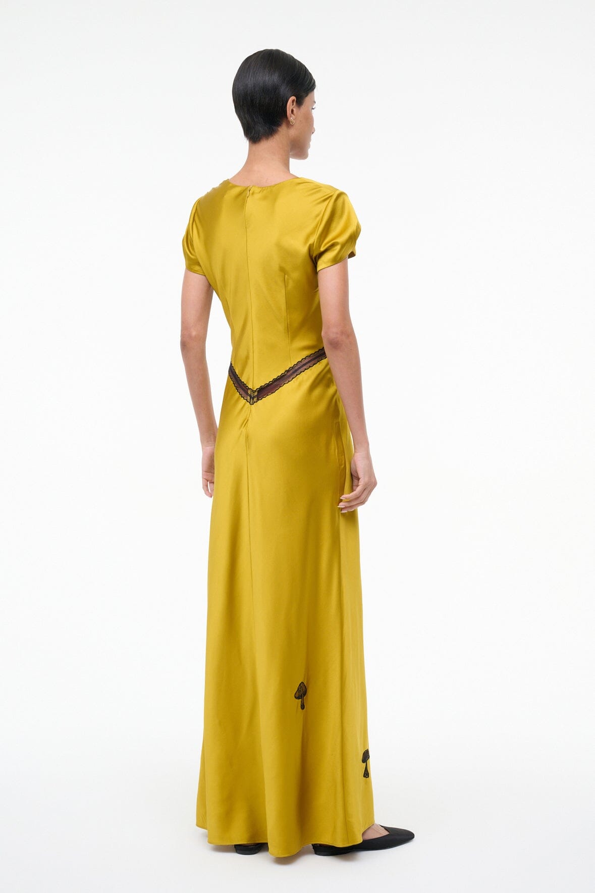 SAB SILK DRESS | TURMERIC - Image 4