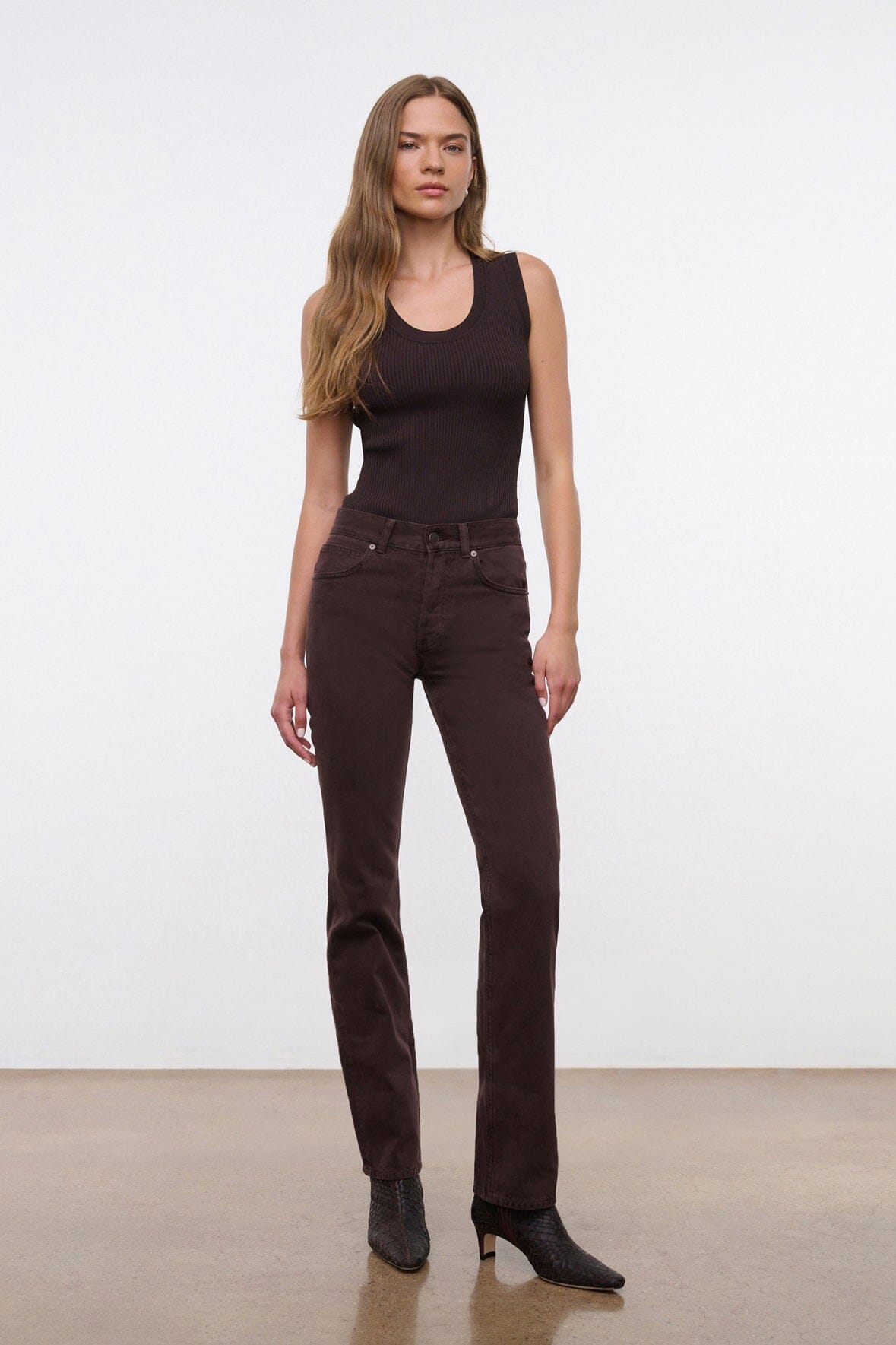 TEDDY STRAIGHT JEAN | EARTH - Image 4