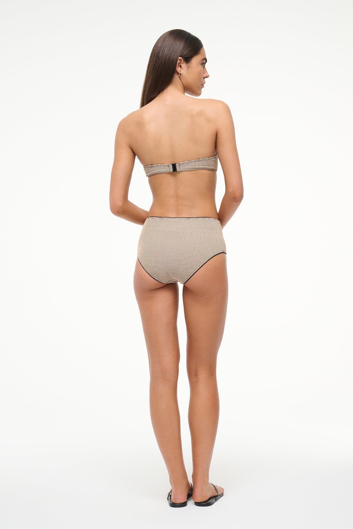 DEVON HIGH RISE BIKINI BOTTOM | NATURAL PIQUE - Image 4