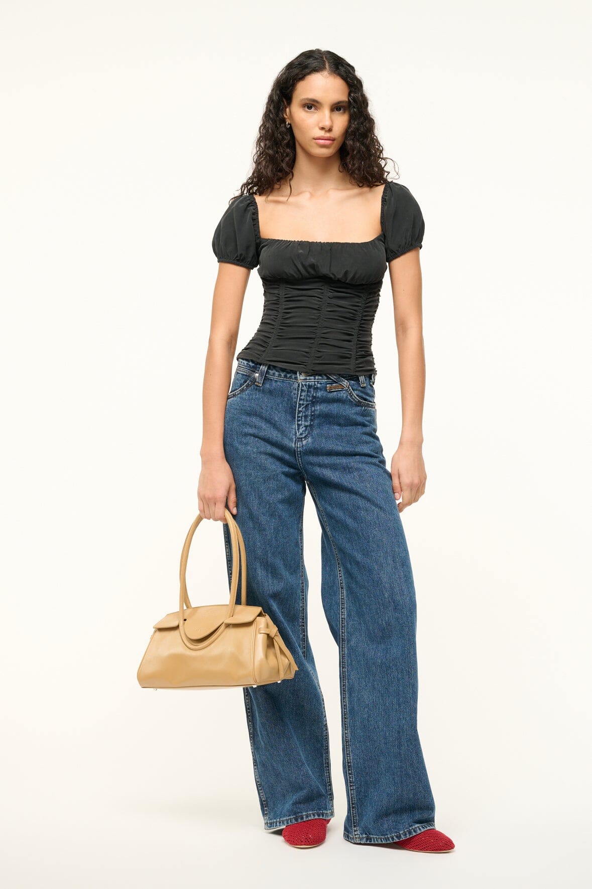 MAUDE SHOULDER BAG | CAMEL - Image 6