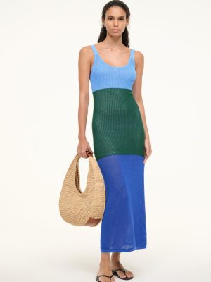 JESSICA MAXI DRESS | DEEP SEA JUNGLE SKY