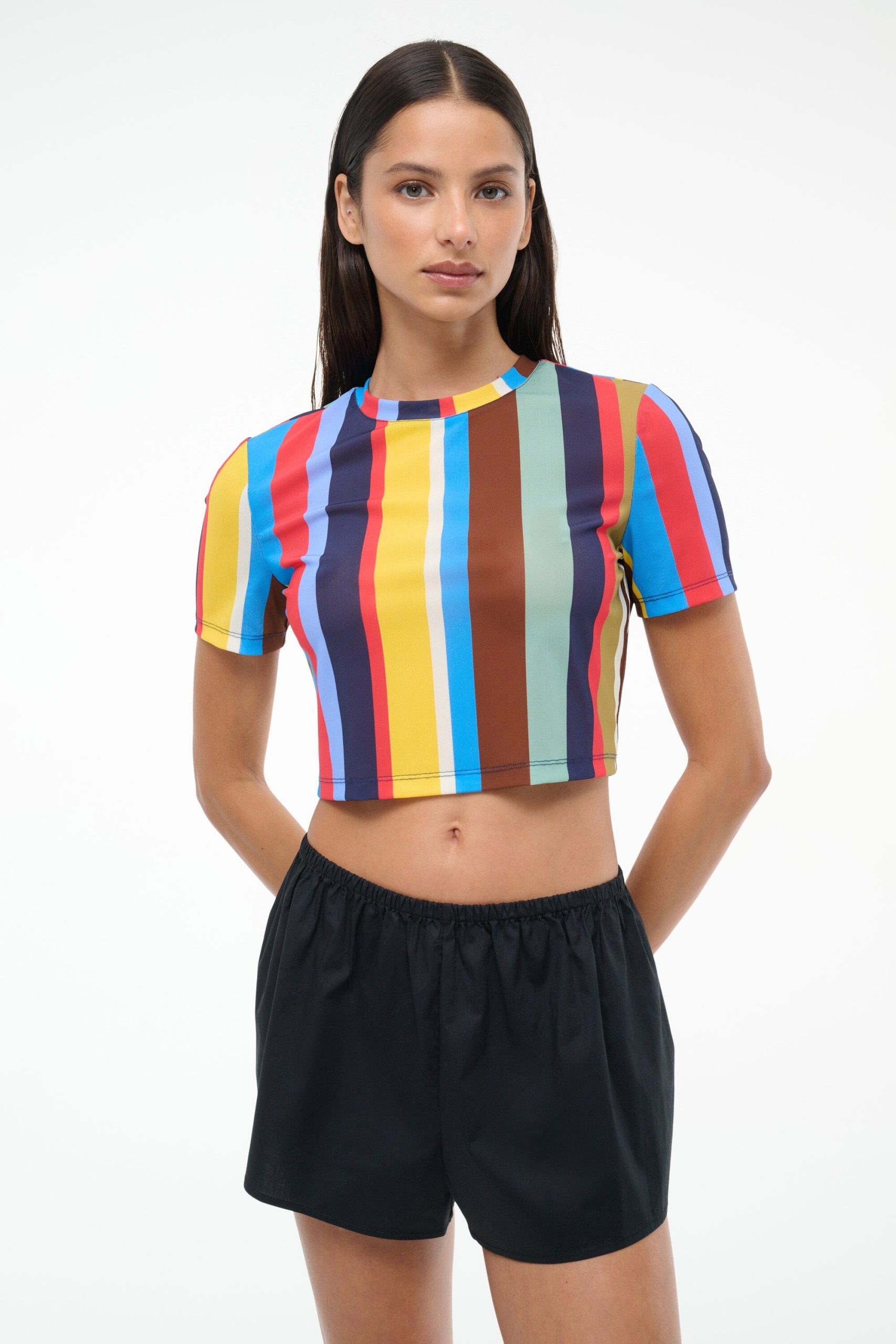 FERNANDA COVERUP TOP | MARKET STRIPE - Image 2