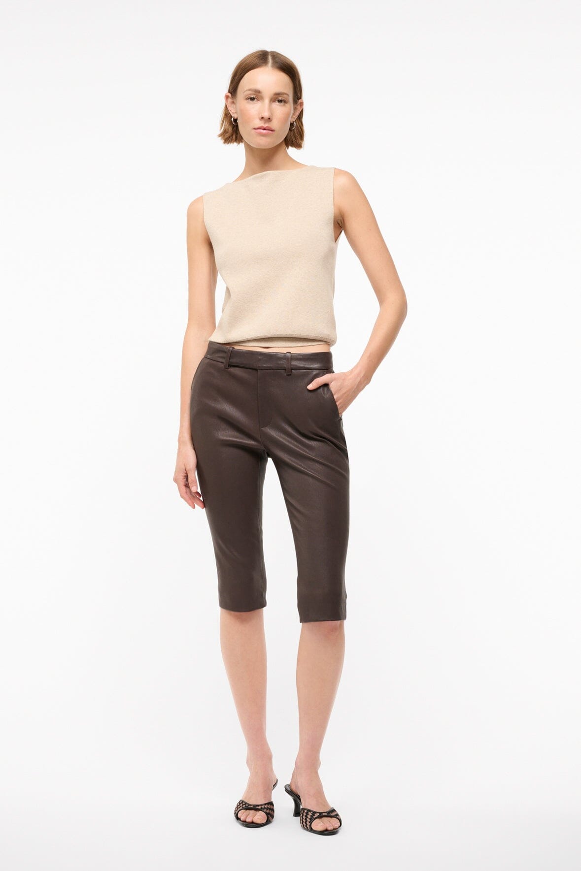 HANOVER LEATHER CAPRI | TIRAMISU