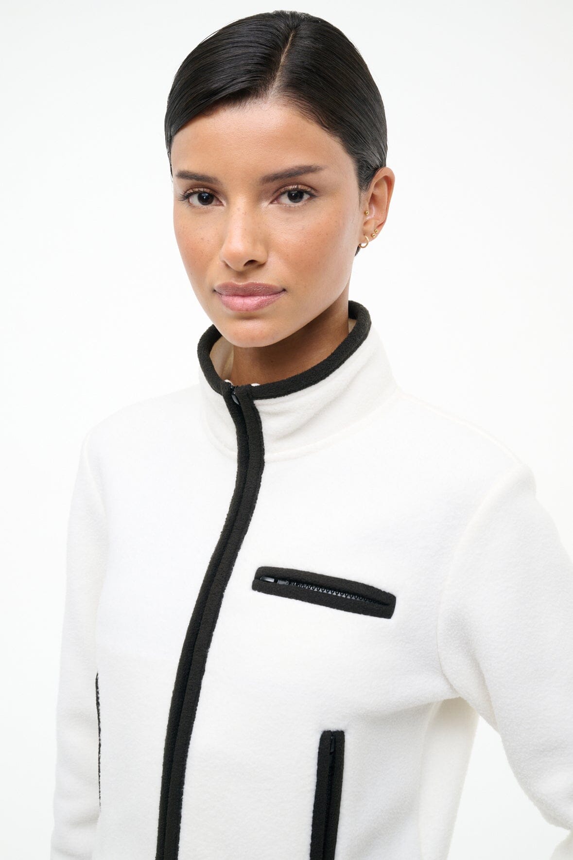 JETER JACKET | IVORY BLACK - Image 5