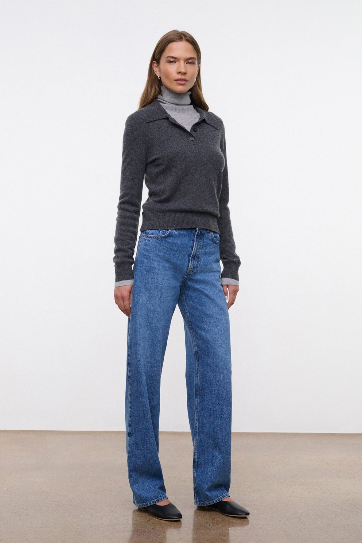 LEO HIGH RISE JEAN | VINTAGE WASH - Image 2