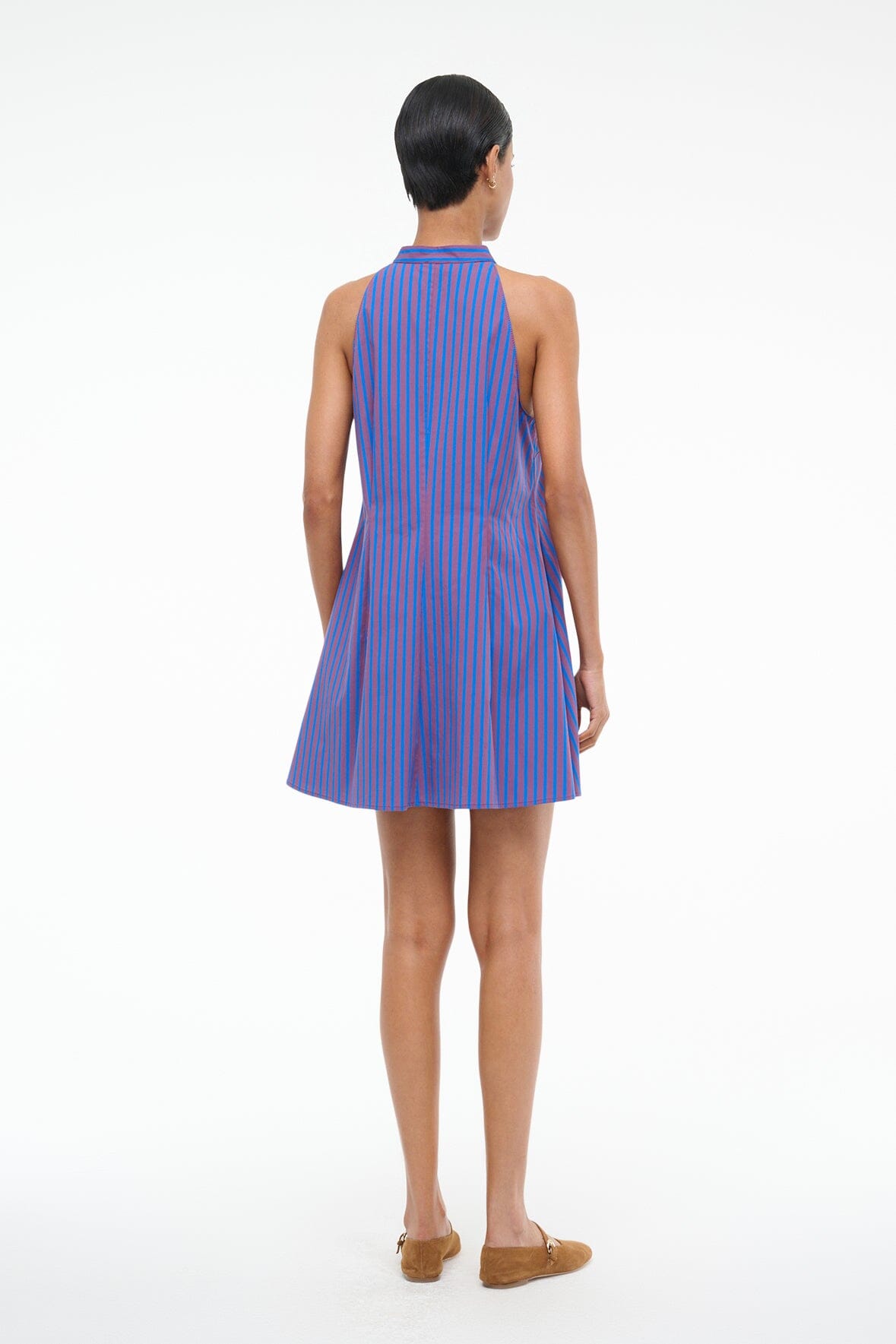 SHIRLEY MINI DRESS | ATLAS STRIPE - Image 4