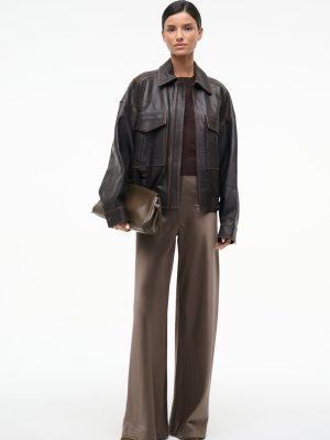 STROLL SILK PANT | TRUFFLE