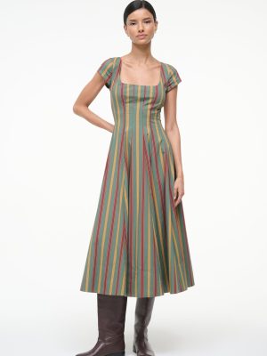 SHORT SLEEVE WELLS DRESS | TRAILBLAZER STRIPE